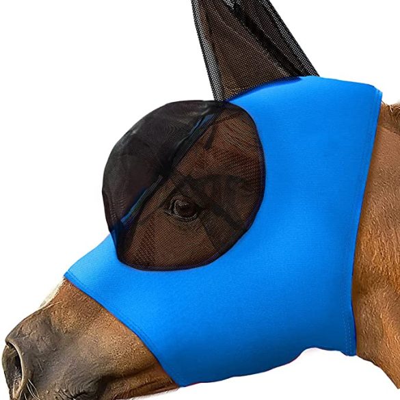 One piece fly mask