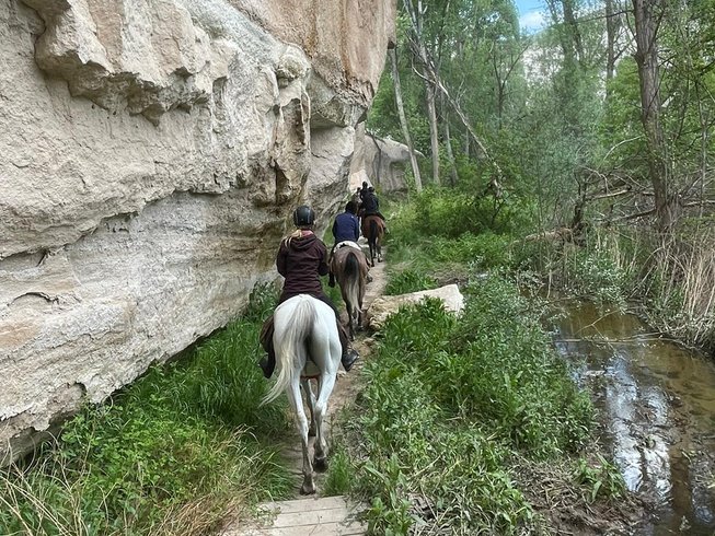 horse riding trail in cappadocia