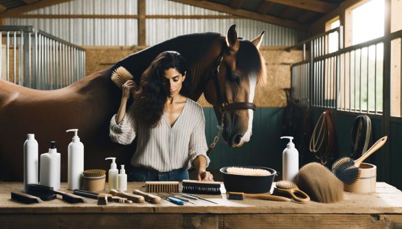 Essential tools and product picks for horse grooming