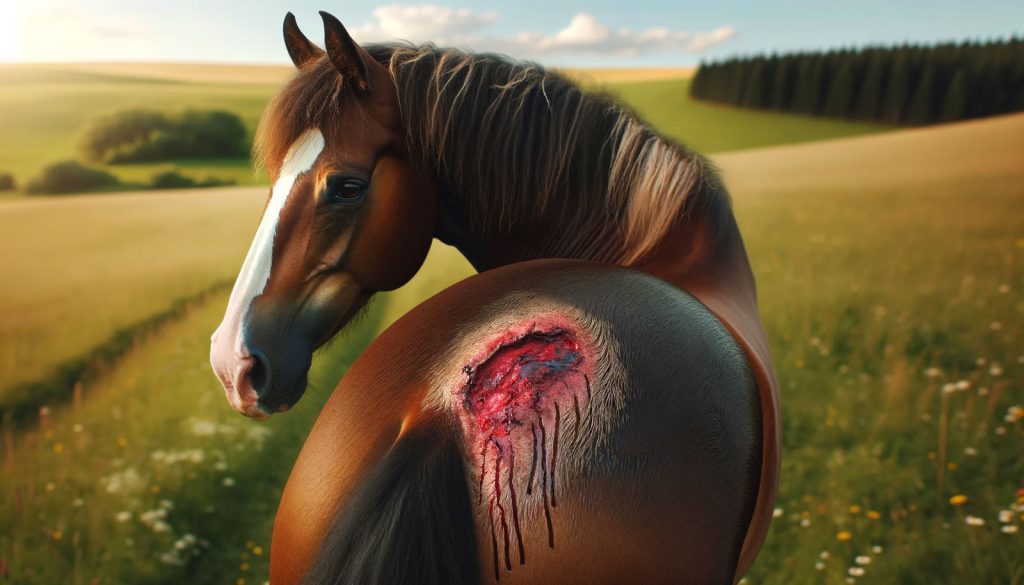 Horse abrasion - stocking your horse first aid kit