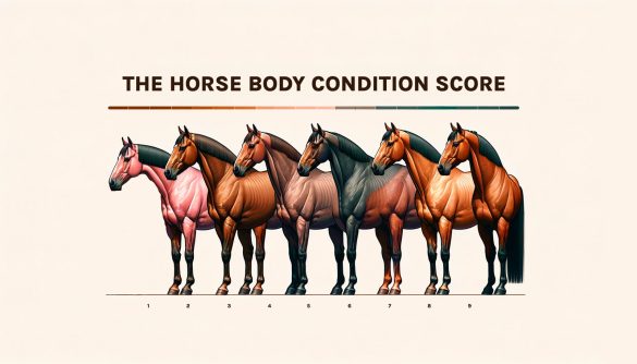 The horse body condition score