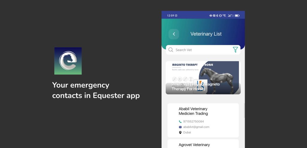 Equester veterinary list